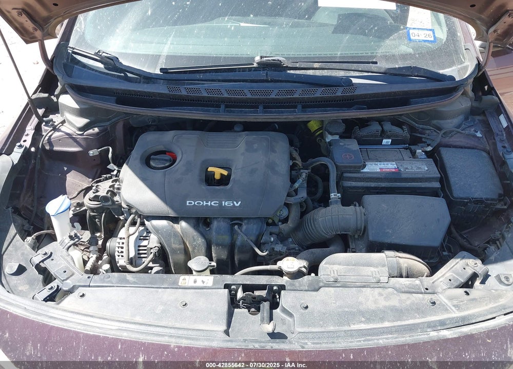 2017 KIA FORTE VIN: 3KPFK4A70HE010814