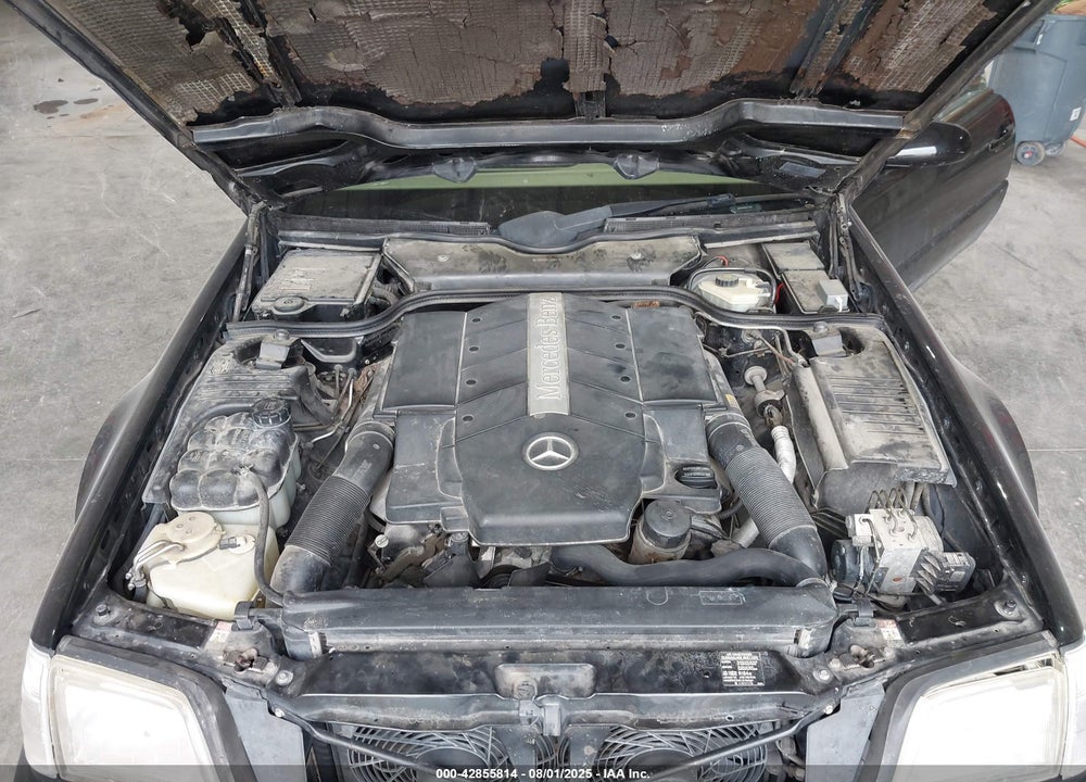 1999 MERCEDES-BENZ SL 500 VIN: WDBFA68F0XF187281