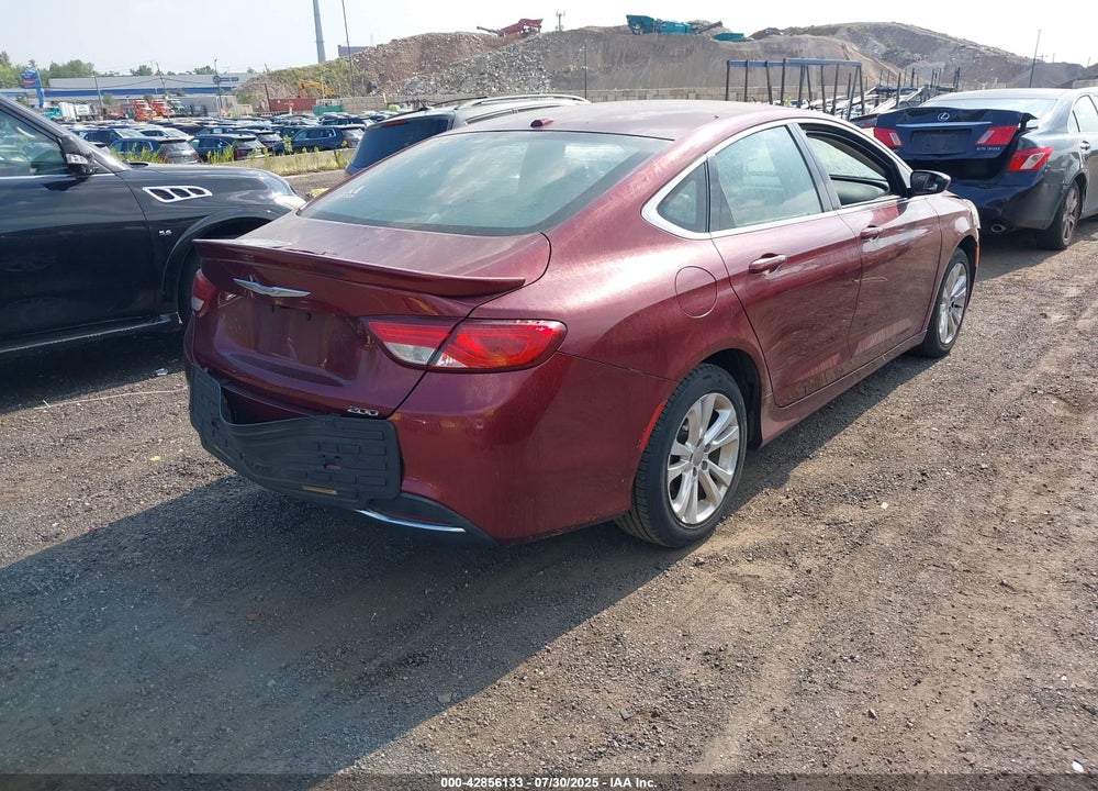 2016 CHRYSLER 200 VIN: 1C3CCCAB1GN116220