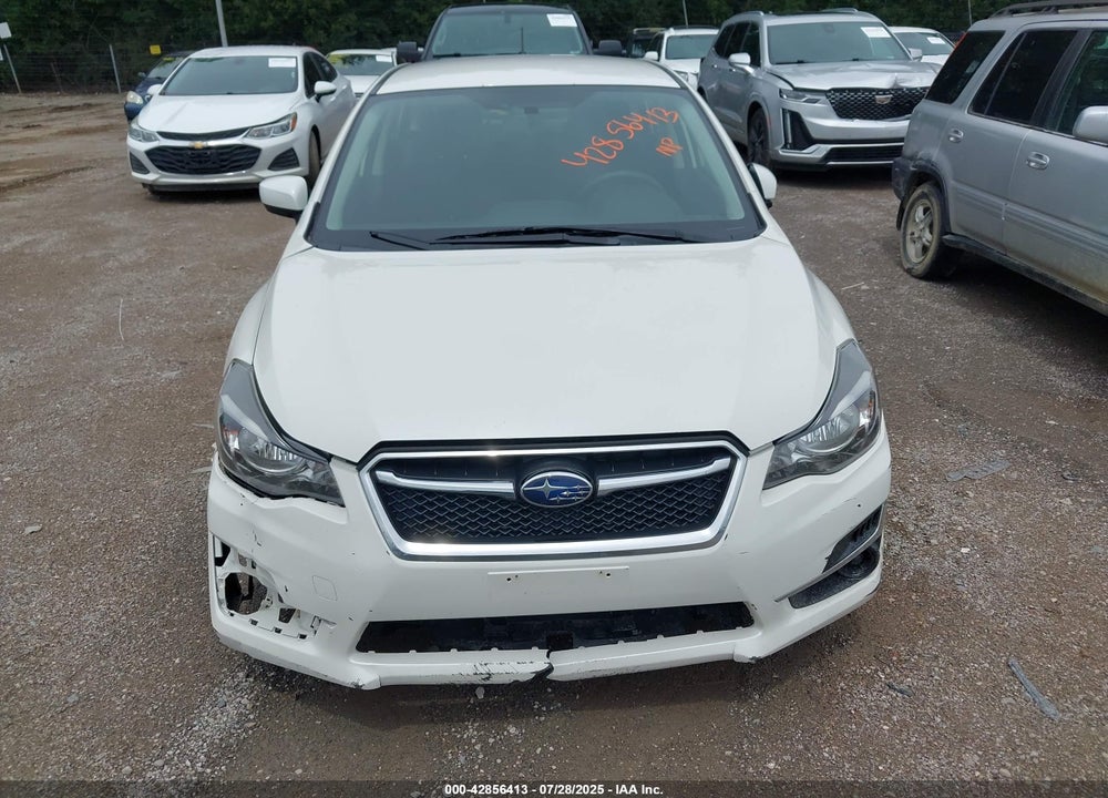 2016 SUBARU IMPREZA VIN: JF1GPAB66G8350073
