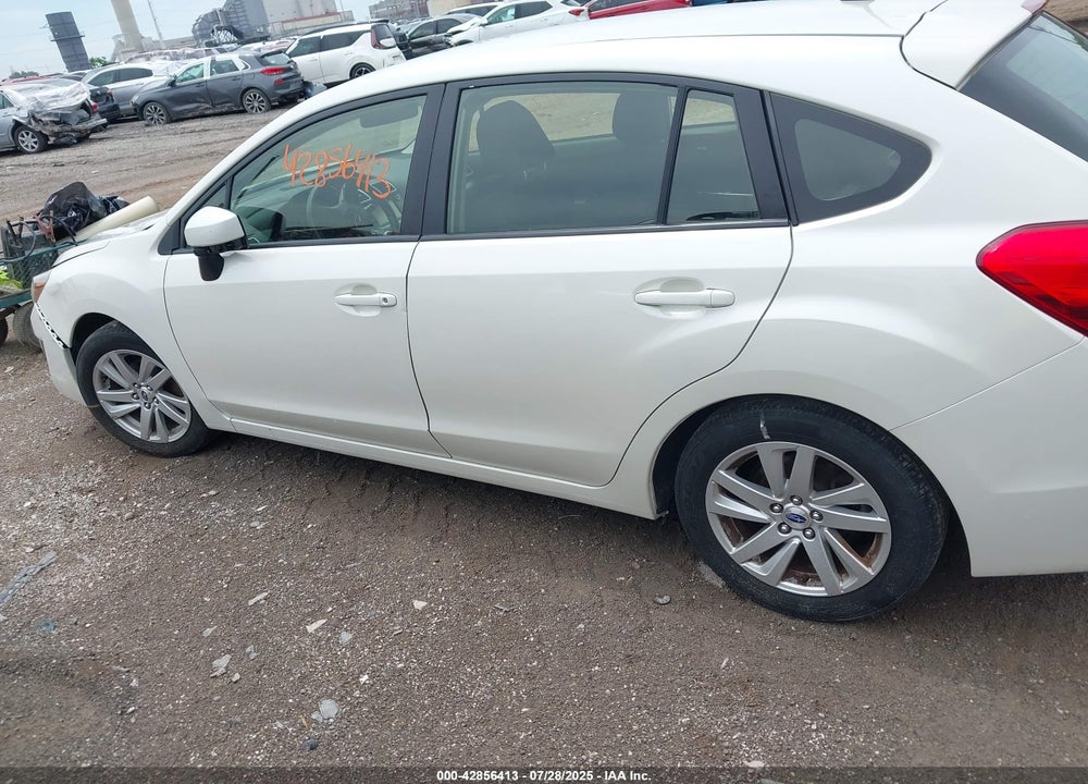 2016 SUBARU IMPREZA VIN: JF1GPAB66G8350073