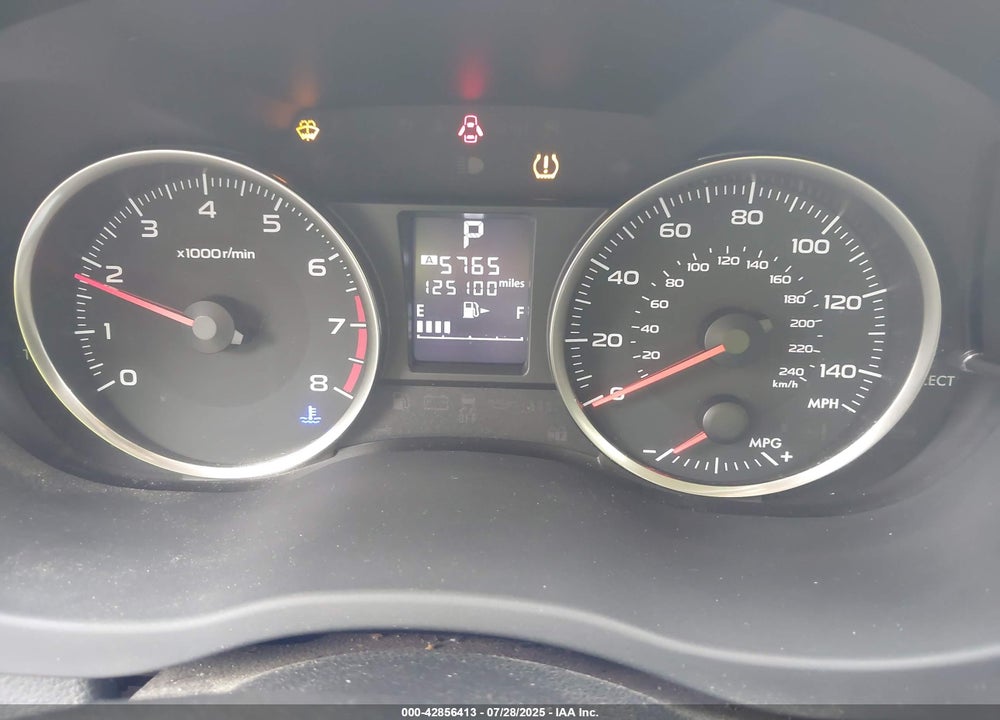 2016 SUBARU IMPREZA VIN: JF1GPAB66G8350073
