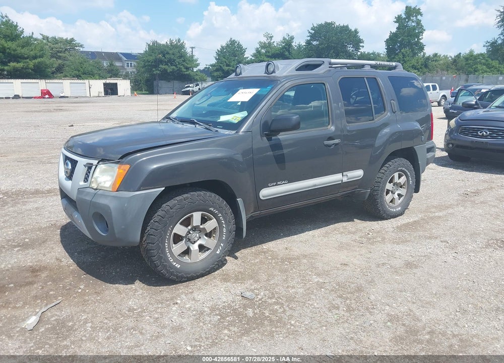 2010 NISSAN XTERRA VIN: 5N1AN0NW7AC526883