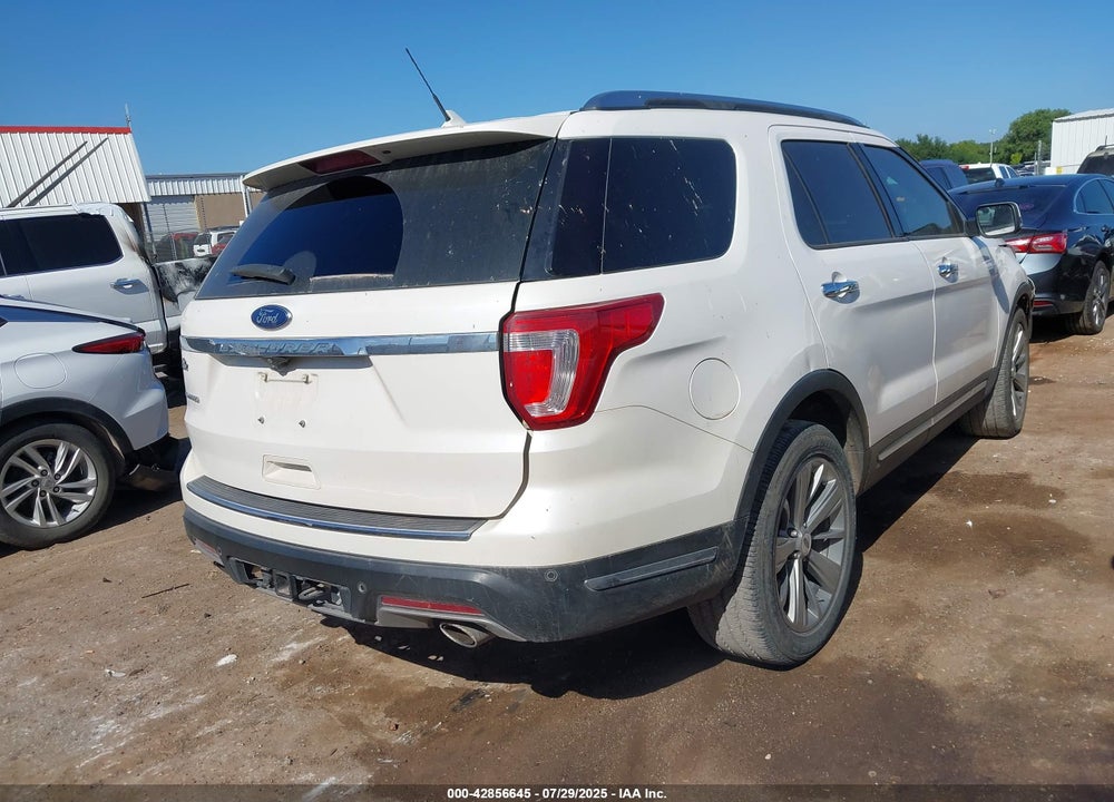 2018 FORD EXPLORER VIN: 1FM5K7F82JGB74971
