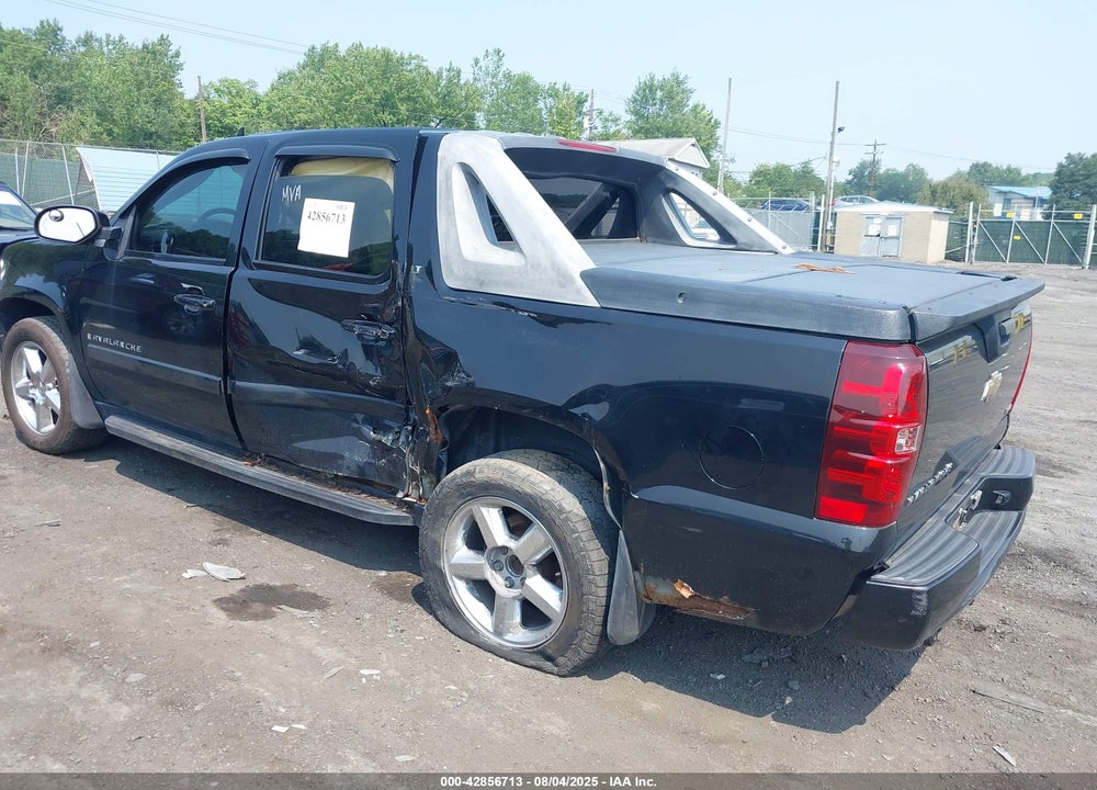 2007 CHEVROLET AVALANCHE 1500 LT VIN: 3GNFK12387G267367