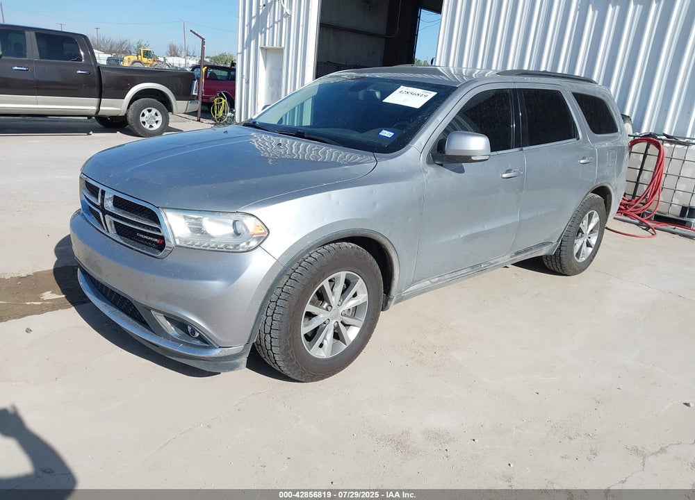 2015 DODGE DURANGO VIN: 1C4RDHDG5FC849744