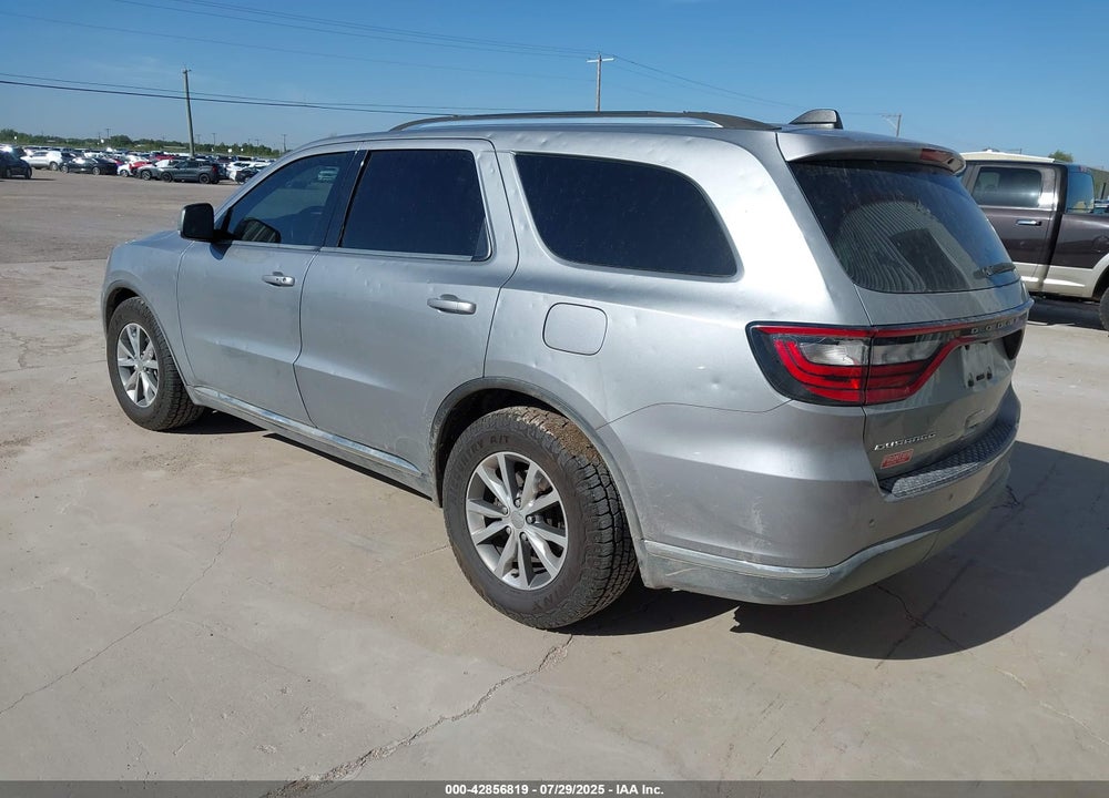 2015 DODGE DURANGO VIN: 1C4RDHDG5FC849744