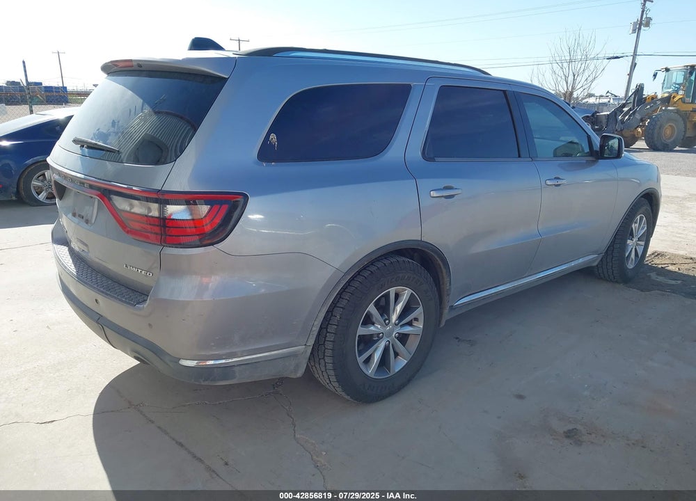 2015 DODGE DURANGO VIN: 1C4RDHDG5FC849744