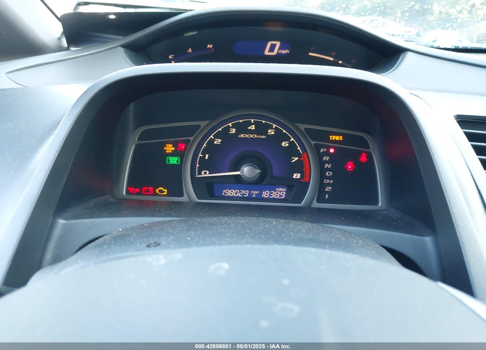 2009 HONDA CIVIC LX VIN: 2HGFA16589H355153