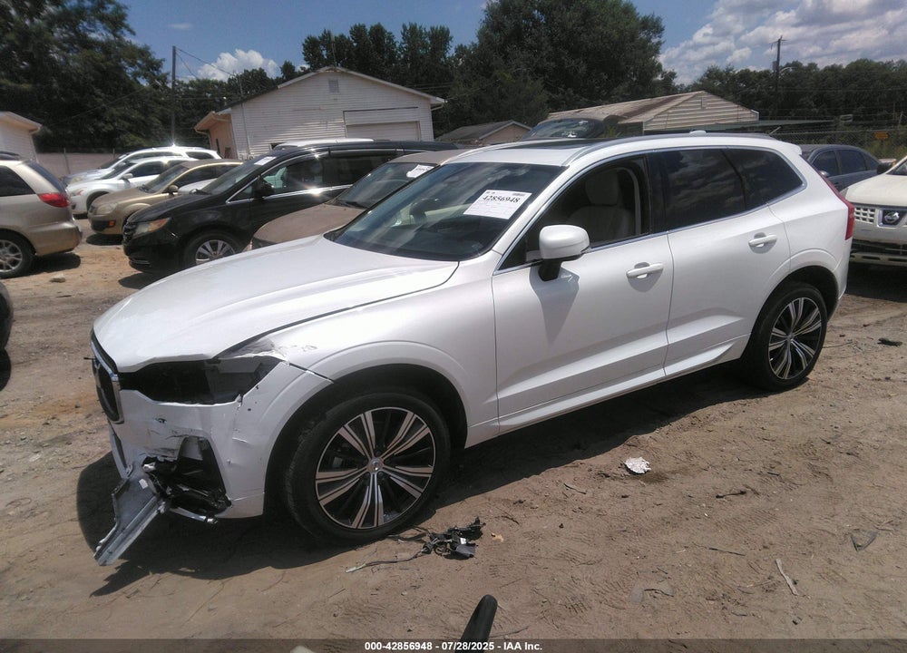 2022 VOLVO XC60 VIN: YV4L12DL8N1950695