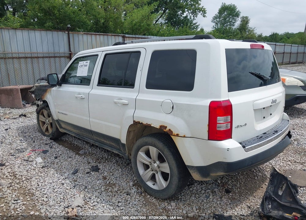 2013 JEEP PATRIOT VIN: 1C4NJRCB5DD145795