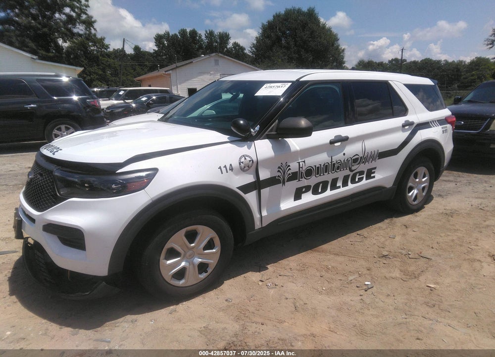 2020 FORD POLICE INTERCEPTOR UTILITY VIN: 1FM5K8AB9LGC64050