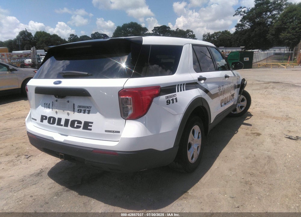 2020 FORD POLICE INTERCEPTOR UTILITY VIN: 1FM5K8AB9LGC64050