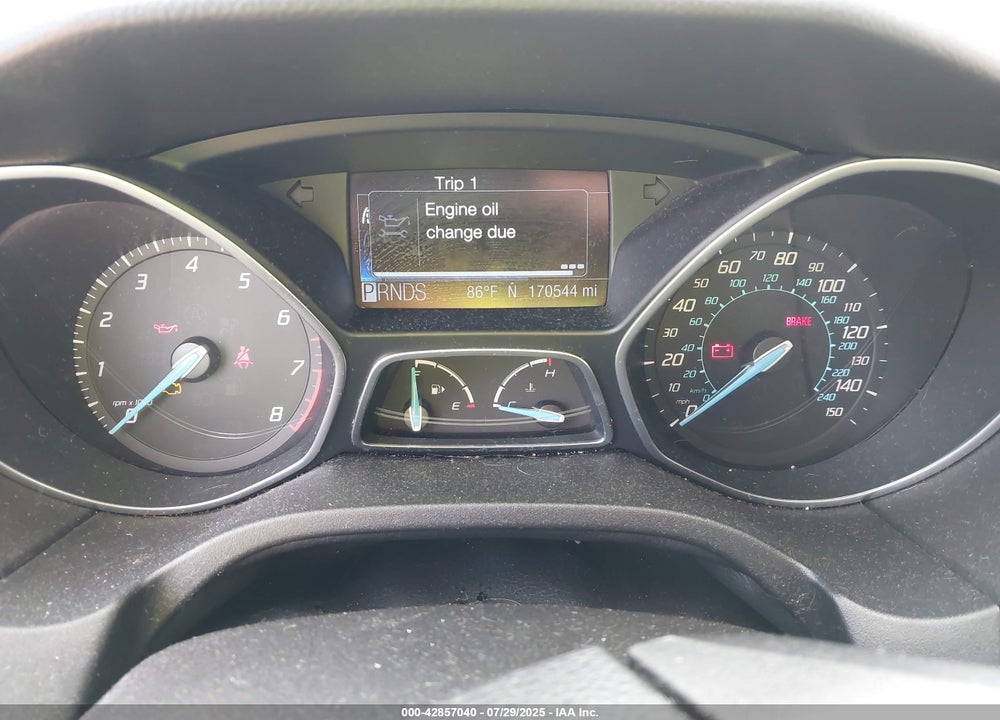 2012 FORD FOCUS VIN: 1FAHP3J2XCL346937
