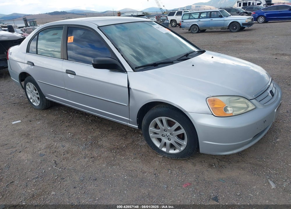 2001 HONDA CIVIC LX VIN: 1HGES15571L013744