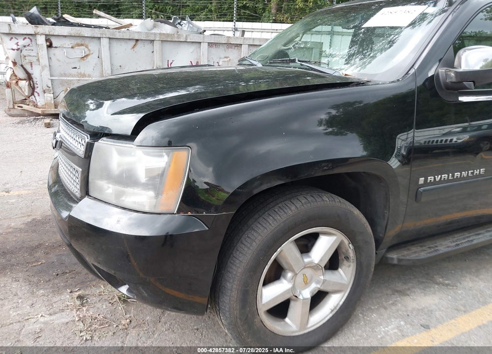 2008 CHEVROLET AVALANCHE VIN: 3GNFK12308G293527