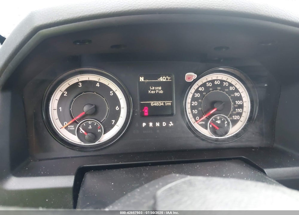 2019 RAM 1500 VIN: 3C6JR6DT0KG506015