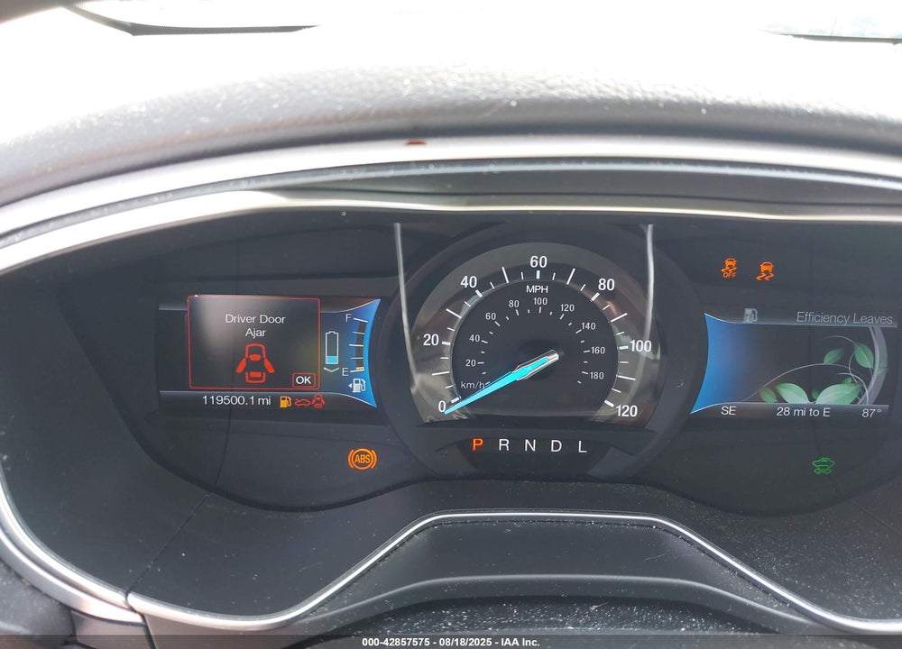 2015 FORD FUSION HYBRID VIN: 3FA6P0LU5FR199503