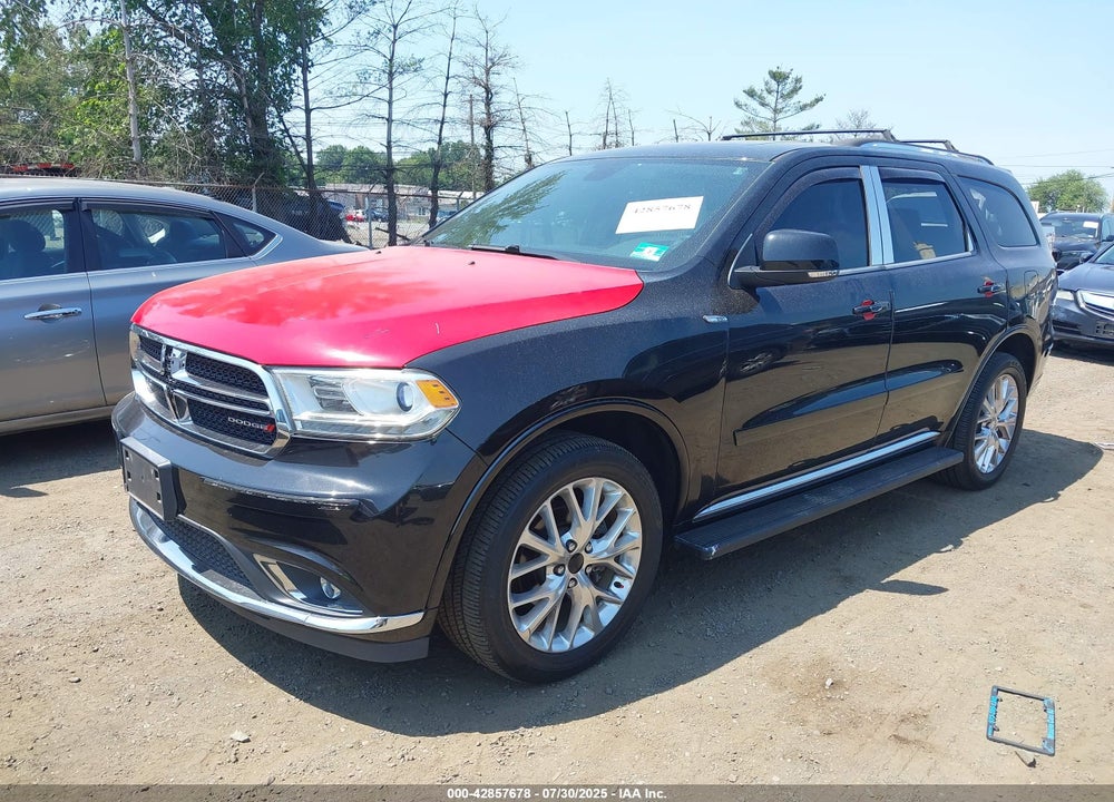 2016 DODGE DURANGO LIMITED VIN: 1C4RDJDGXGC403582