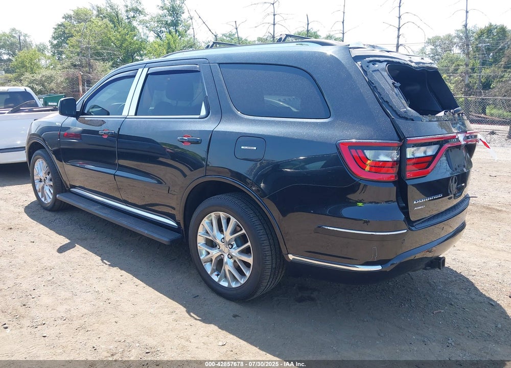 2016 DODGE DURANGO LIMITED VIN: 1C4RDJDGXGC403582