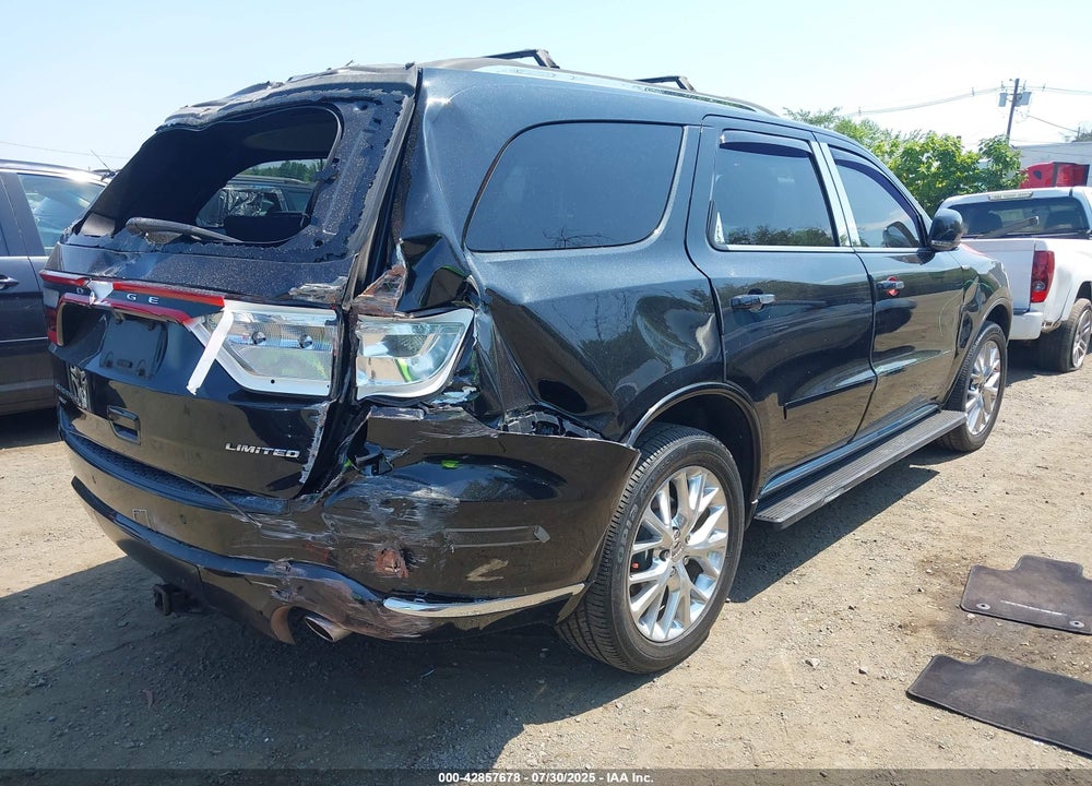 2016 DODGE DURANGO LIMITED VIN: 1C4RDJDGXGC403582