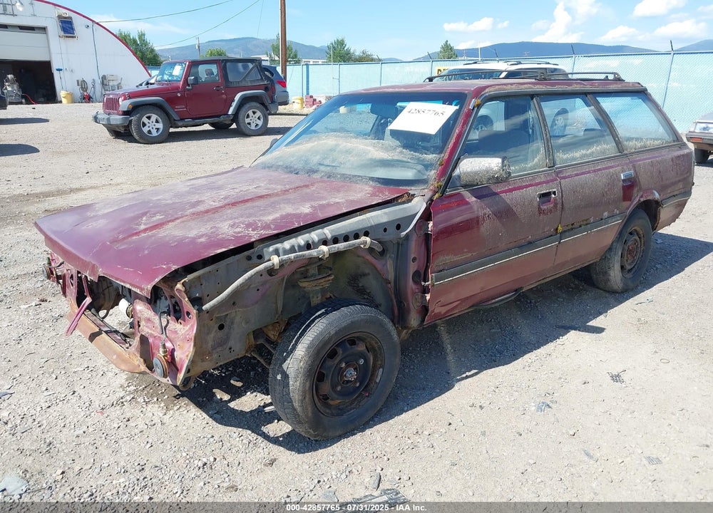 1986 SUBARU GL 4WD VIN: JF2AN53BXGE456523