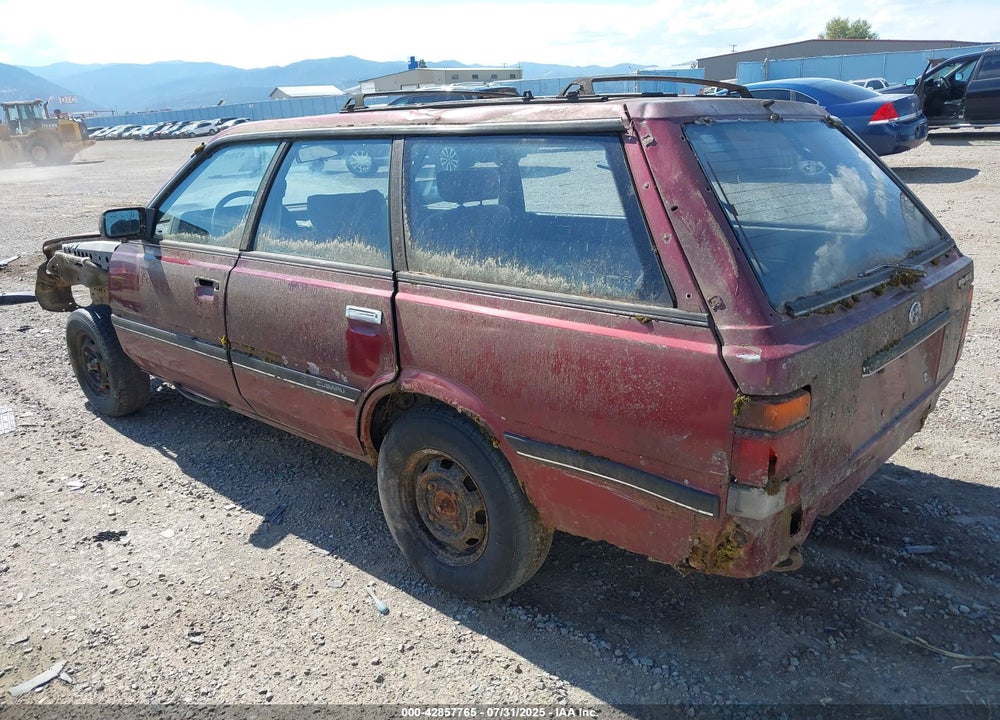 1986 SUBARU GL 4WD VIN: JF2AN53BXGE456523