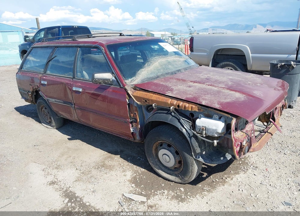 1986 SUBARU GL 4WD VIN: JF2AN53BXGE456523