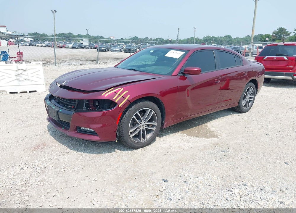 2019 DODGE CHARGER VIN: 2C3CDXJG6KH616925