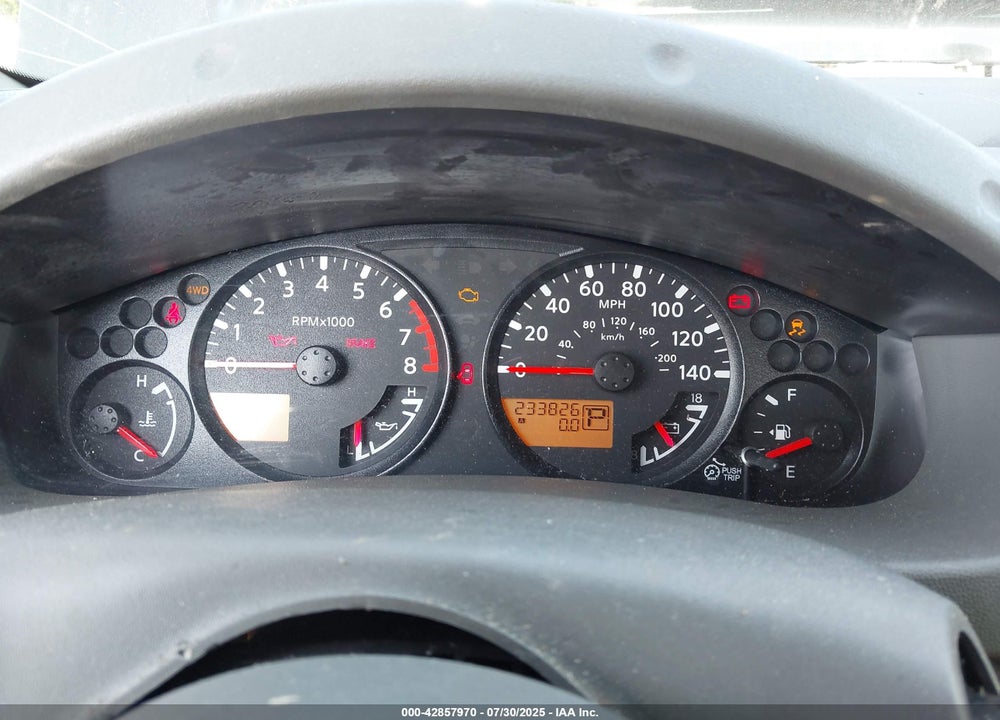 2012 NISSAN FRONTIER VIN: 1N6AD0EV7CC404197