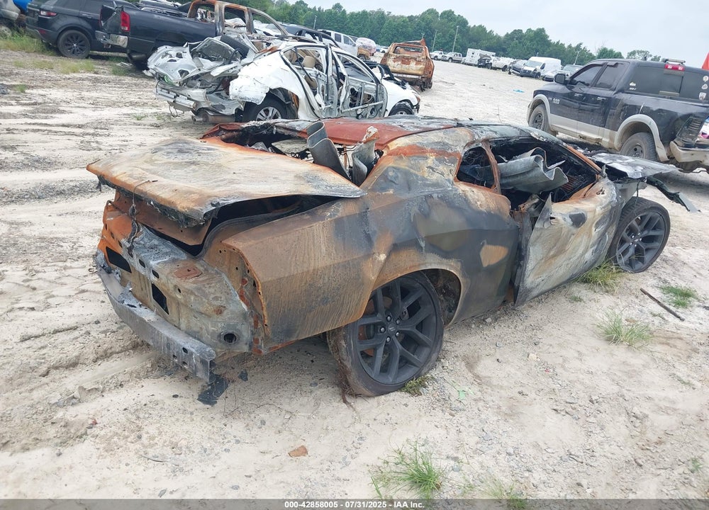 2022 DODGE CHALLENGER VIN: 2C3CDZBT3NH192034
