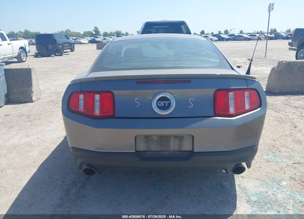2012 FORD MUSTANG VIN: 1ZVBP8CF7C5281429