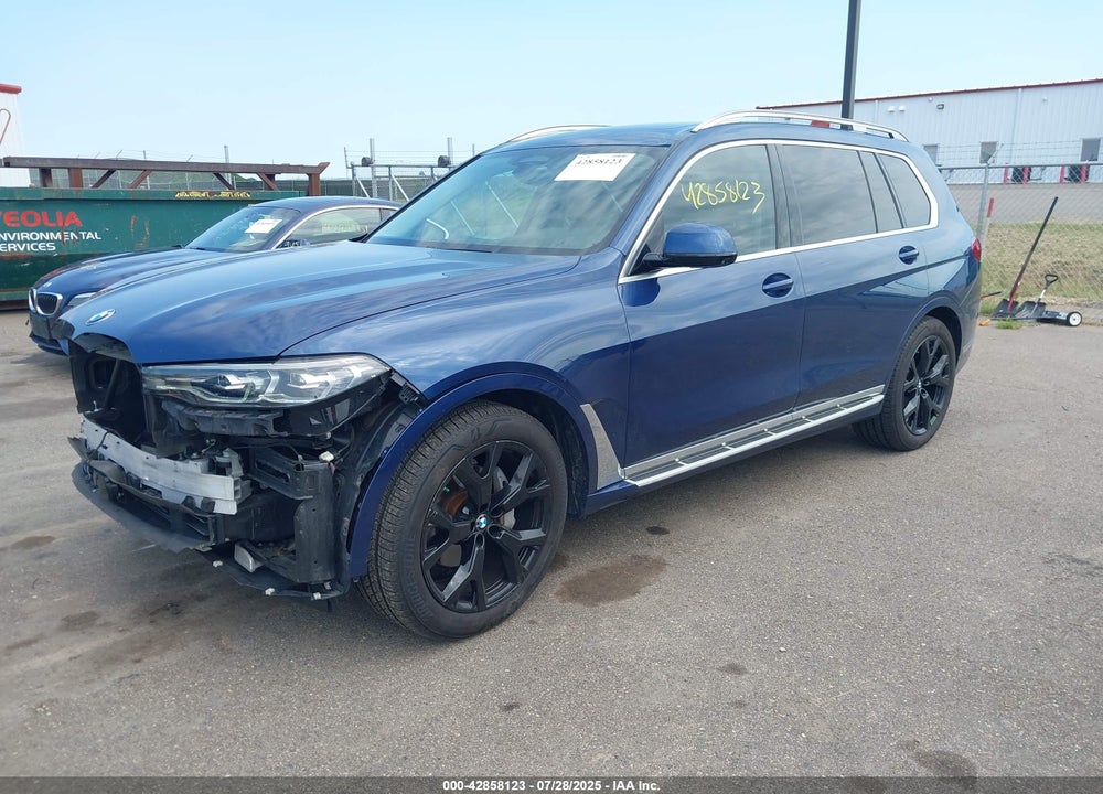 2021 BMW X7 XDRIVE40I VIN: 5UXCW2C00M9E57266