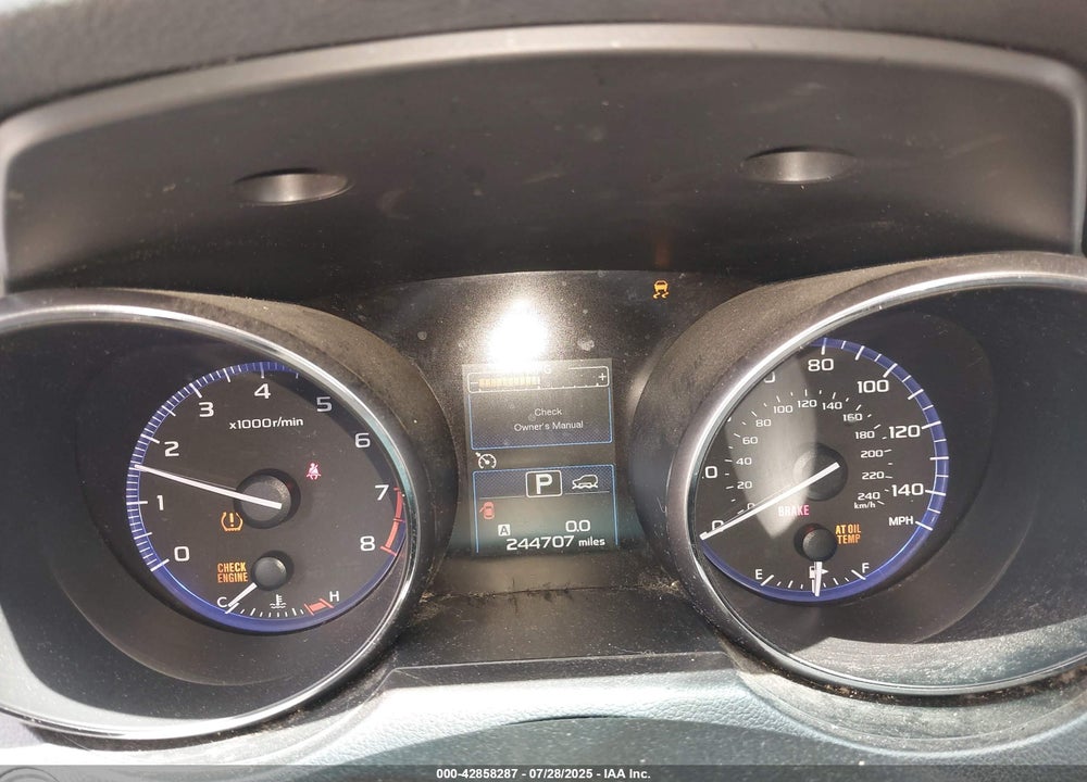2015 SUBARU OUTBACK VIN: 4S4BSADC5F3343113