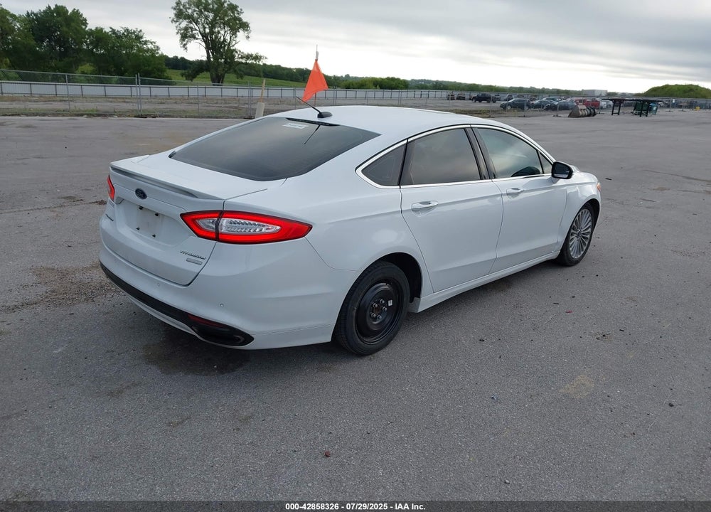 2016 FORD FUSION VIN: 3FA6P0K90GR400822