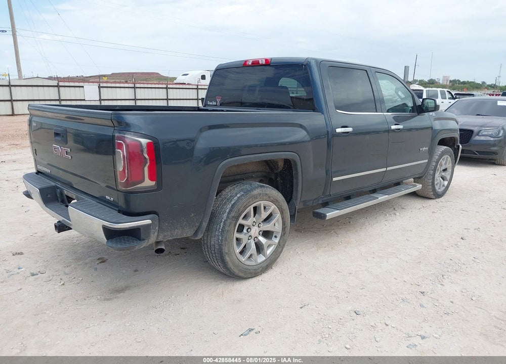 2018 GMC SIERRA 1500 SLT VIN: 3GTU2NEC0JG185918