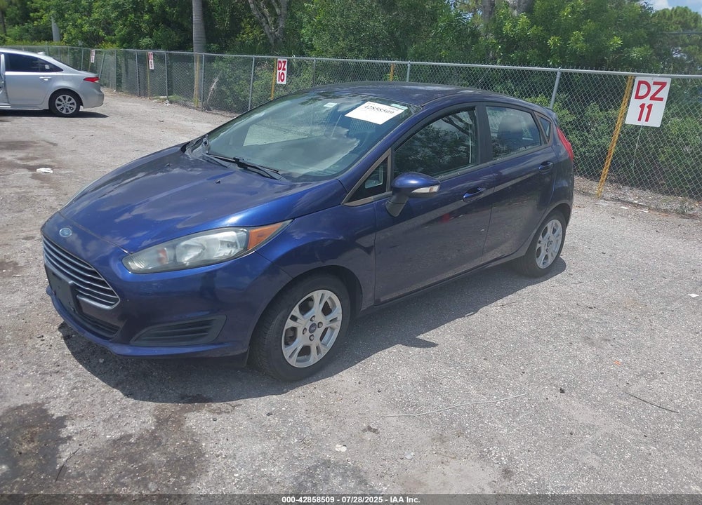 2016 FORD FIESTA VIN: 3FADP4EJ6GM157387