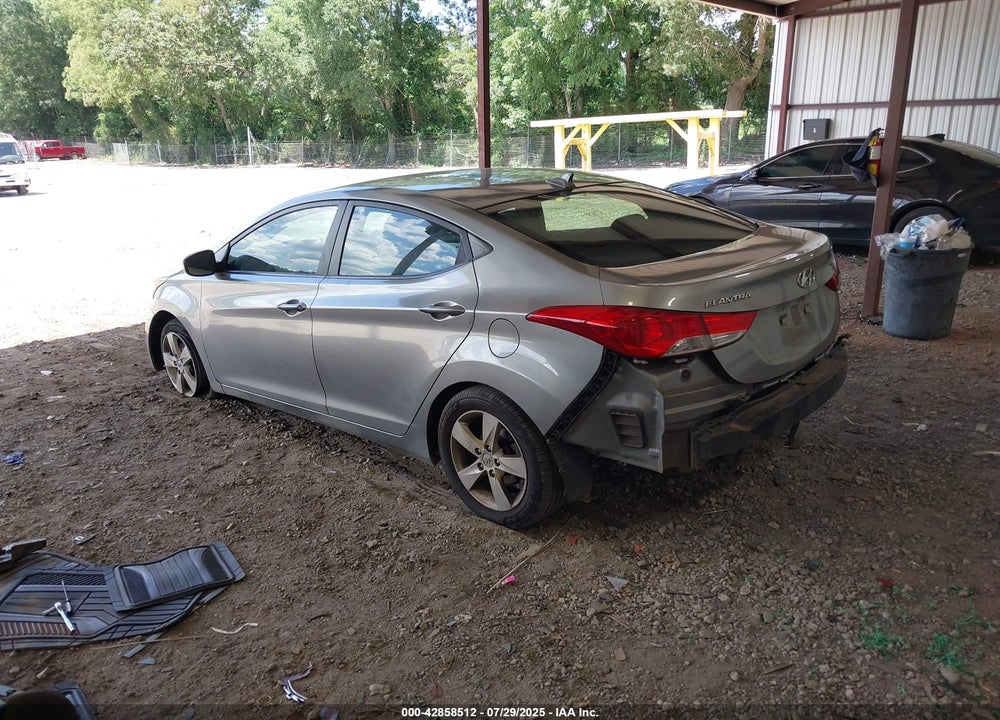 2011 HYUNDAI ELANTRA VIN: KMHDH4AEXBU105809