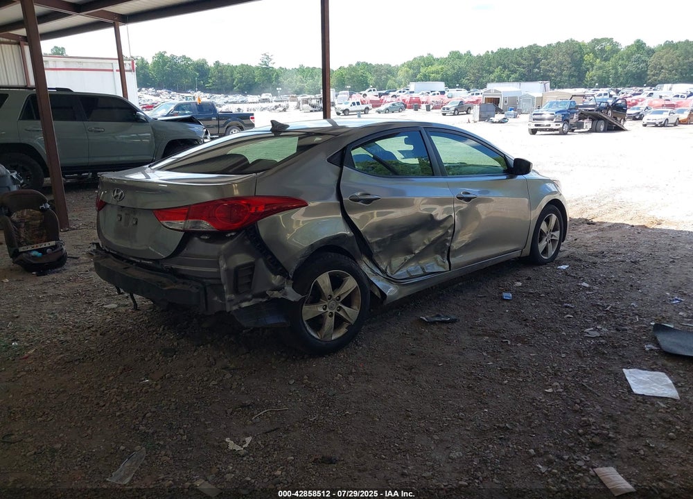 2011 HYUNDAI ELANTRA VIN: KMHDH4AEXBU105809