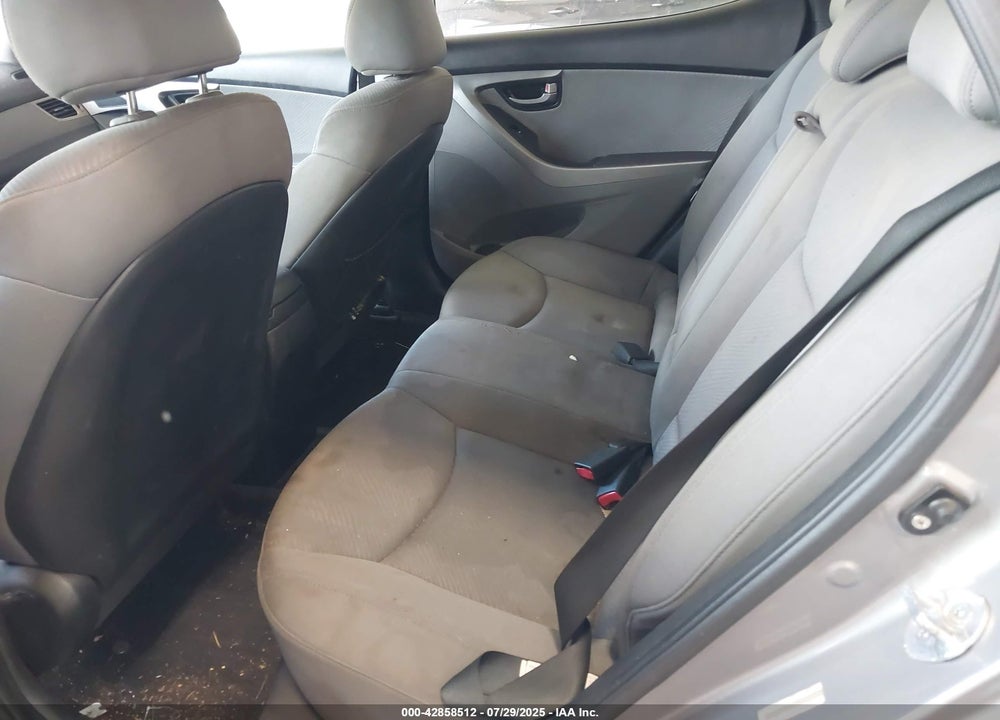 2011 HYUNDAI ELANTRA VIN: KMHDH4AEXBU105809