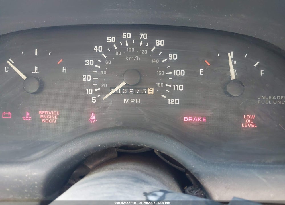 1995 CHEVROLET BERETTA VIN: 1G1LV1547SY135666