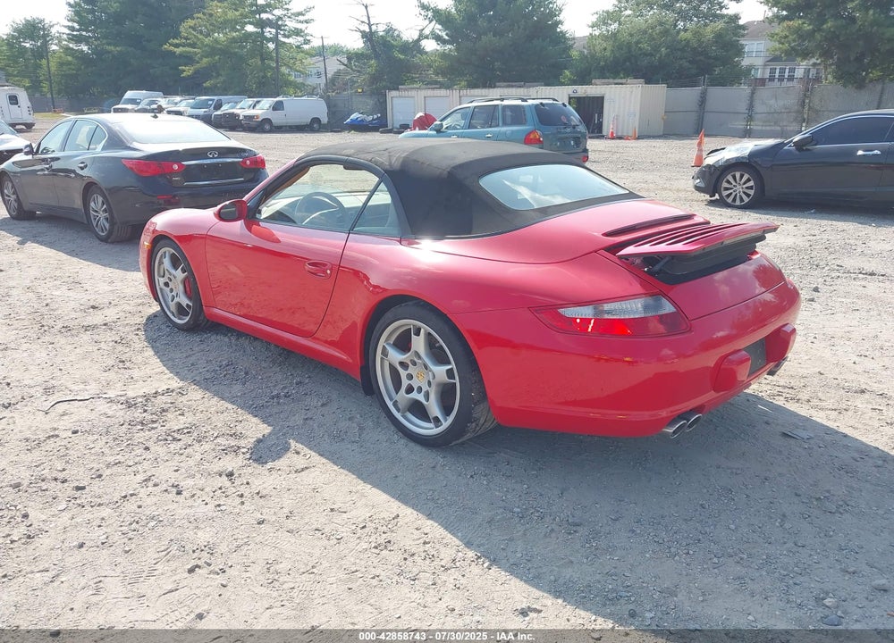 2007 PORSCHE 911 CARRERA 4S/CARRERA S VIN: WP0CB29987S775200