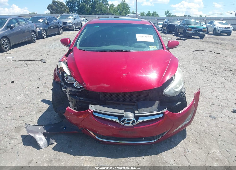 2016 HYUNDAI ELANTRA VIN: KMHDH4AE8GU603935