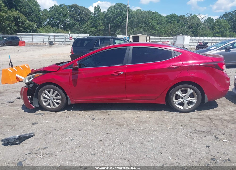 2016 HYUNDAI ELANTRA VIN: KMHDH4AE8GU603935