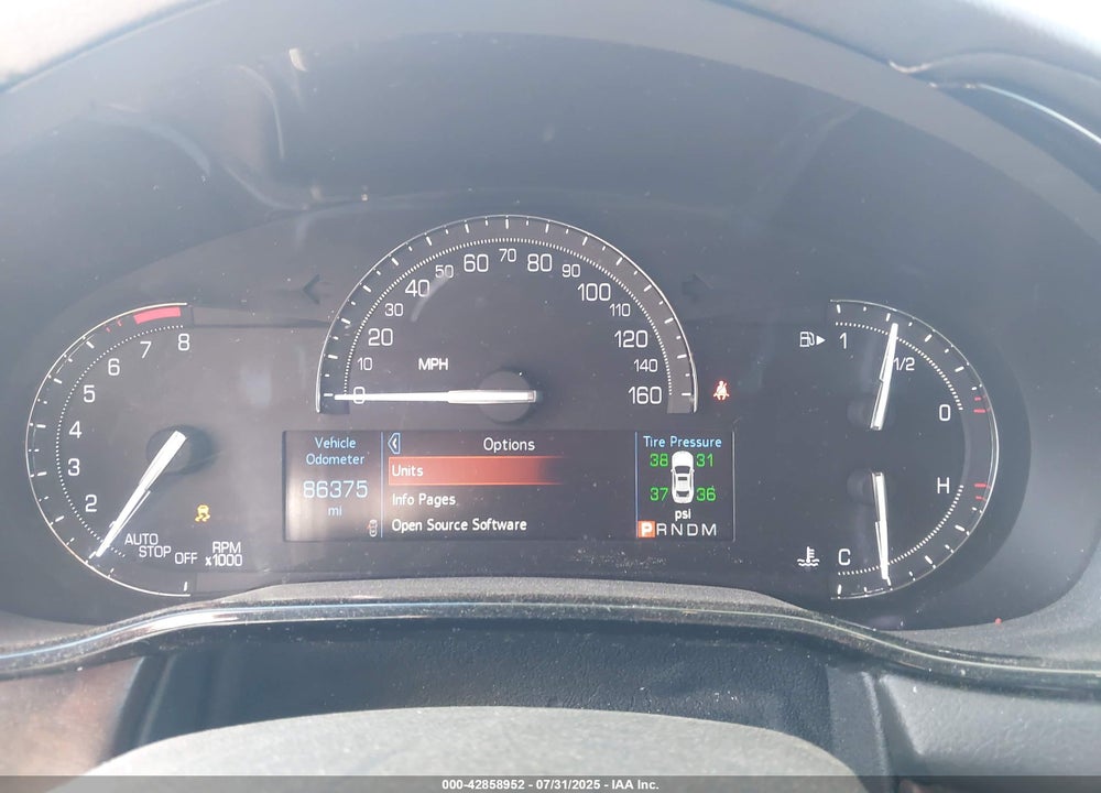 2018 CADILLAC CTS VIN: 1G6AR5SX0J0109564