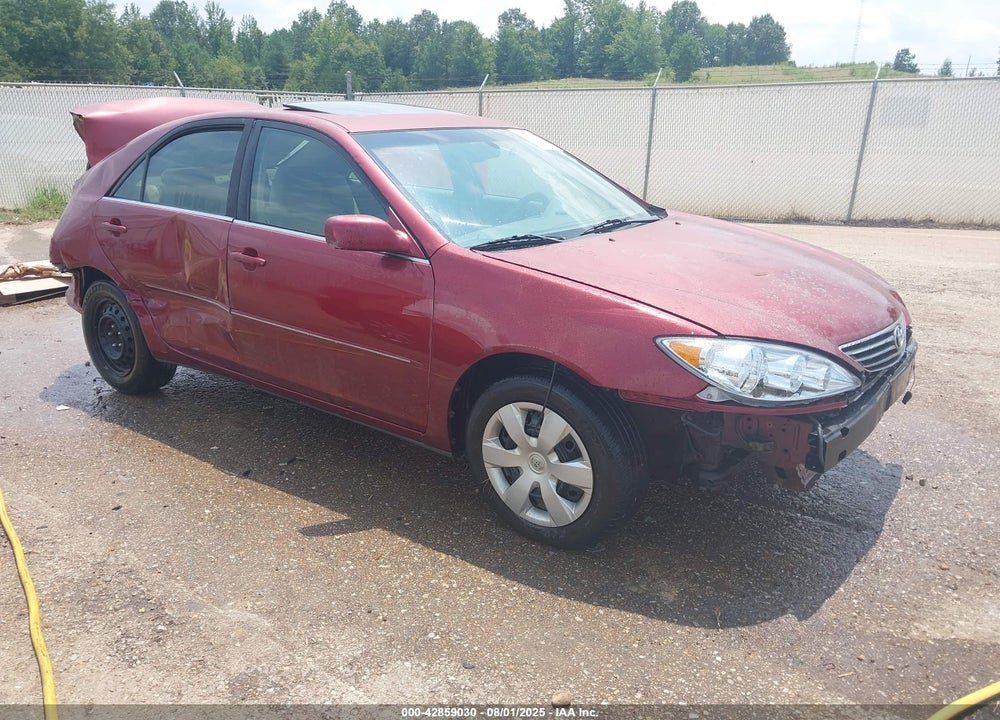 2005 TOYOTA CAMRY LE/SE/XLE VIN: 4T1BE30K454041322