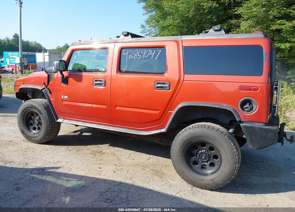 2003 HUMMER H2 VIN: 5GRGN23U93H138182