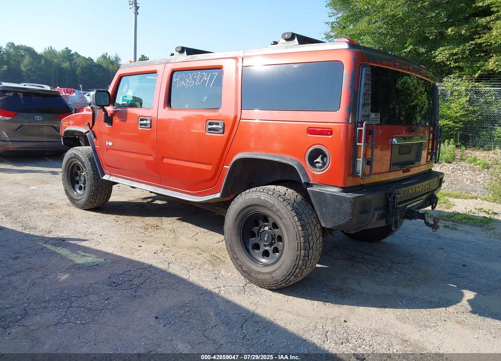 2003 HUMMER H2 VIN: 5GRGN23U93H138182