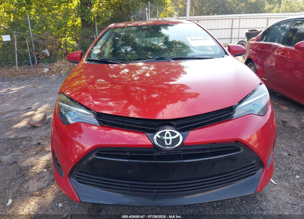 2019 TOYOTA COROLLA VIN: 5YFBURHE1KP926305