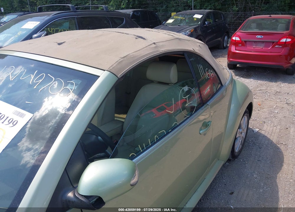 2008 VOLKSWAGEN NEW BEETLE VIN: 3VWPF31Y08M401606